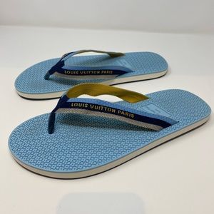 Mens Louis Vuitton Flip Flops